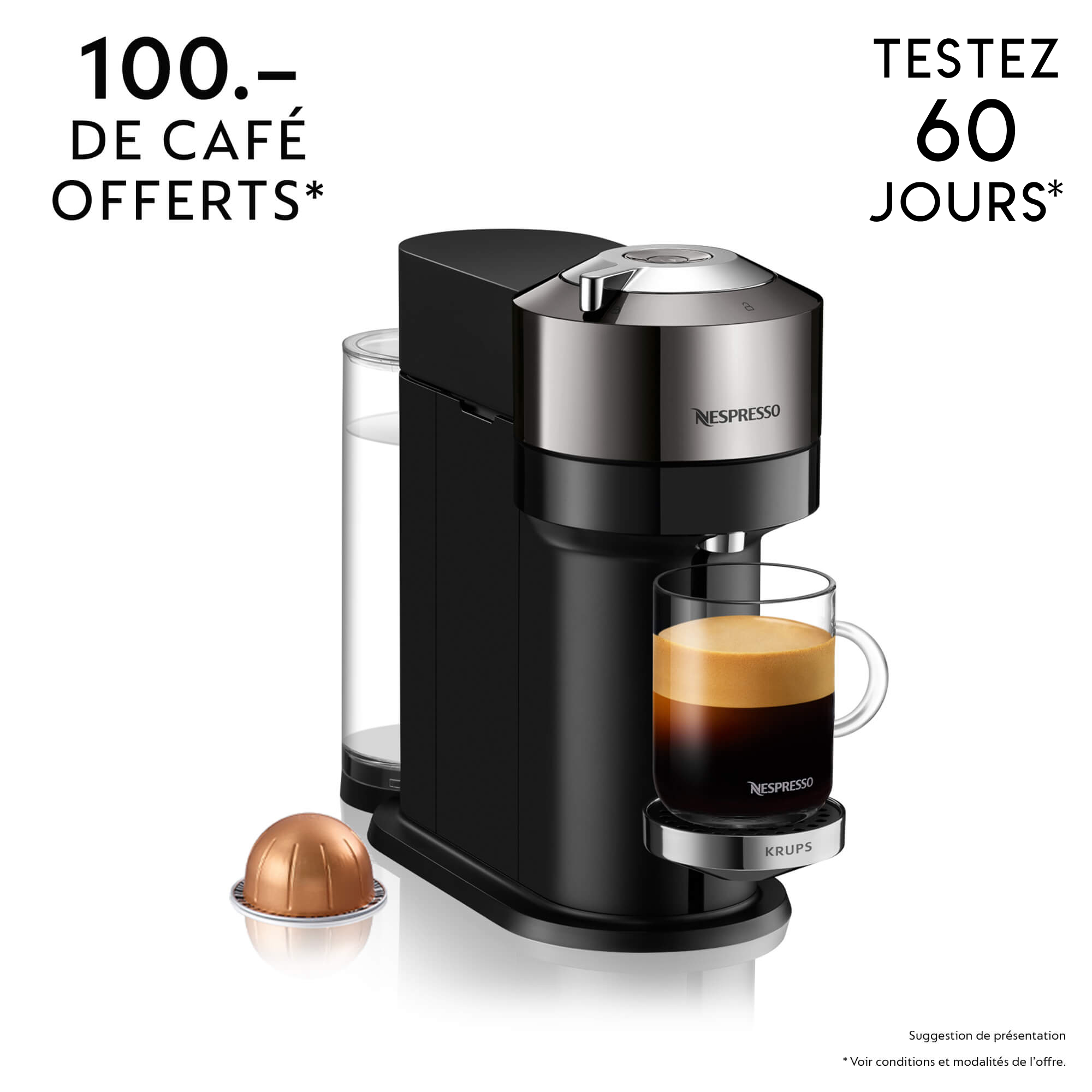 Nespresso Vertuo Next Deluxe XN910CCH