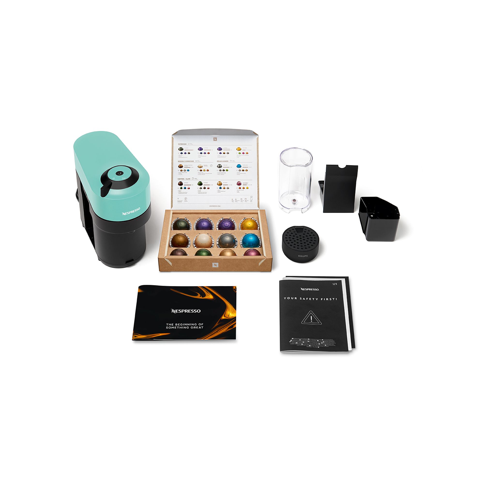 Nespresso Vertuo Pop Aqua Mint XN9204CH