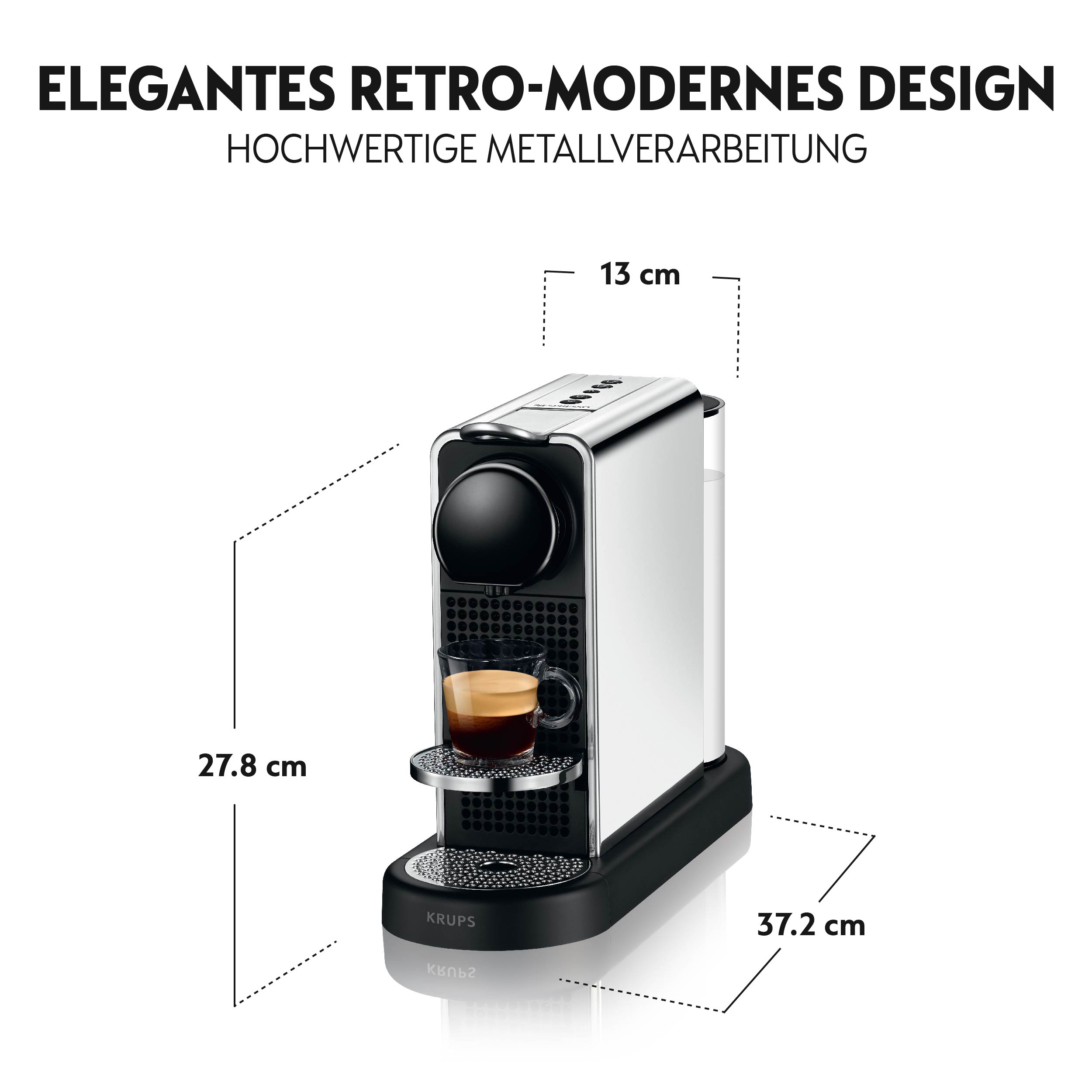 Nespresso CitiZ Platinum XN610DCH